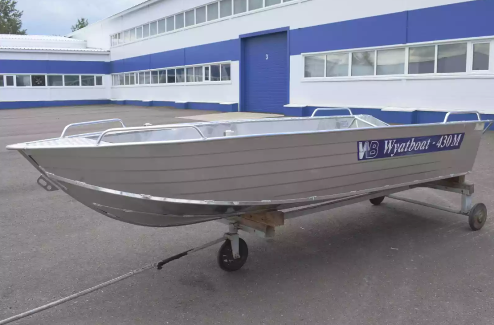 Алюминиевая лодка  Wyatboat-430М в Челябинске
