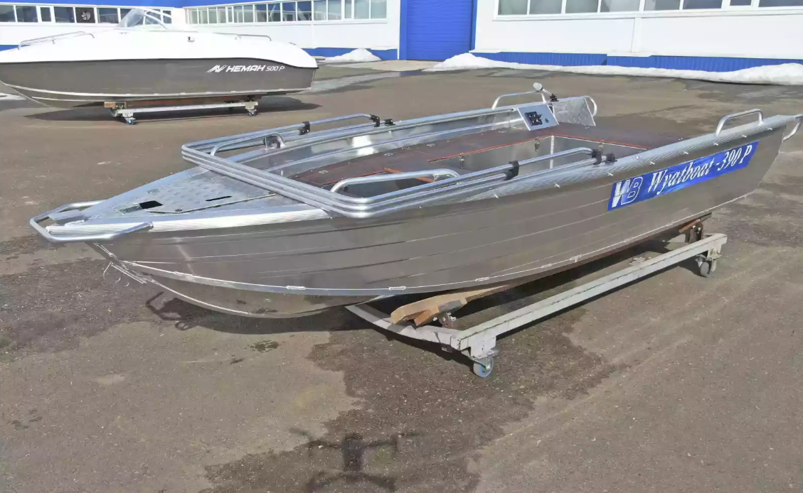 Алюминиевая лодка Wyatboat-390РМ в Челябинске