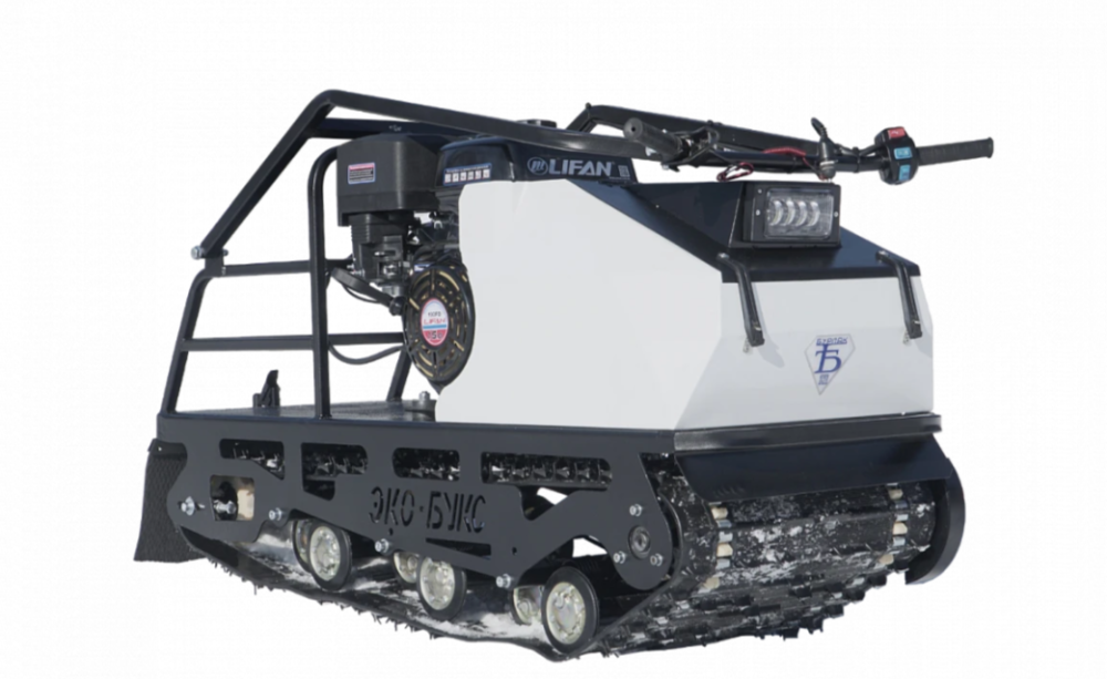 Мотобуксировщик ЭКО-букс V.2 15 л.с. (катковая подвеска, передний привод, длина 1450 мм) в Челябинске