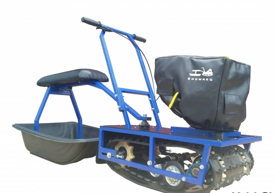 Мини-мотобуксировщик Альбатрос-М с фарой в Челябинске