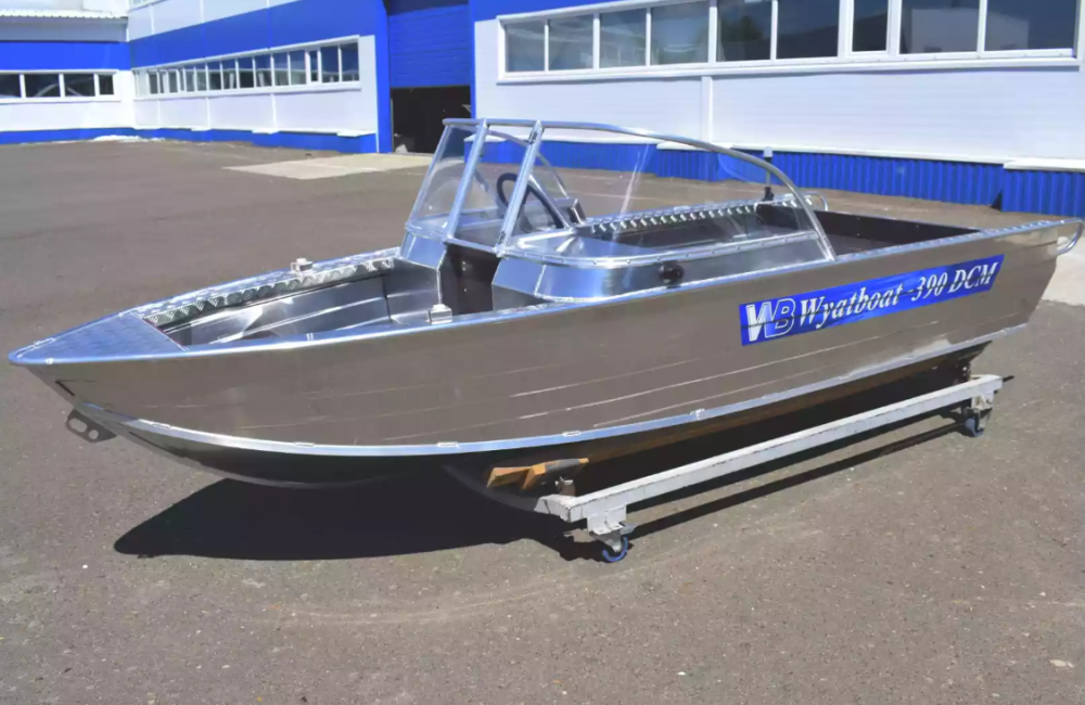 Алюминиевая лодка Wyatboat-390 DCM в Челябинске