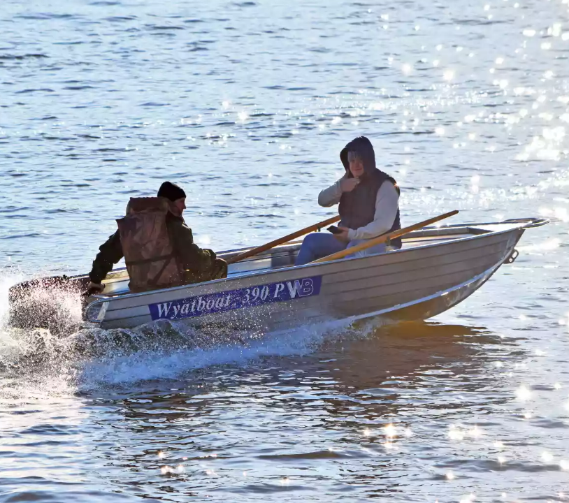 Алюминиевая лодка Wyatboat-390 P в Челябинске