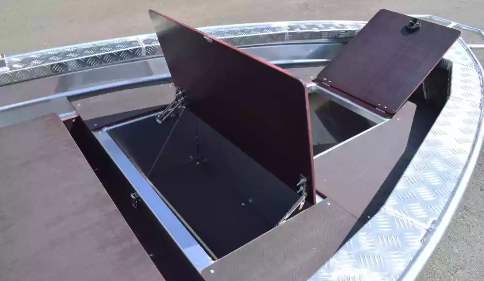 Алюминиевая лодка Wyatboat-390Р Fish в Челябинске