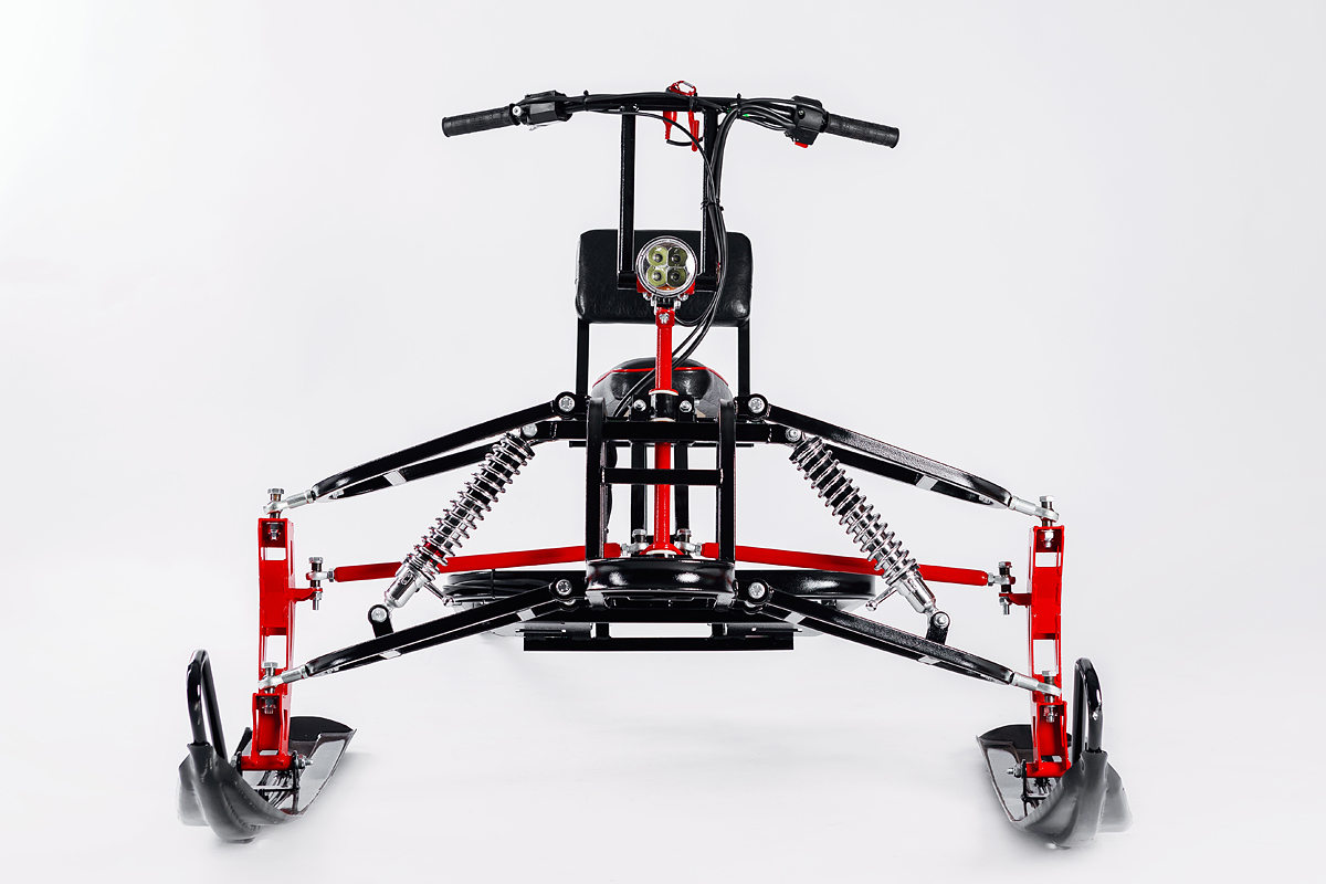 Лыжный модуль IKUDZO TERRAIN с подогревом ручек металлические лыжи в Челябинске