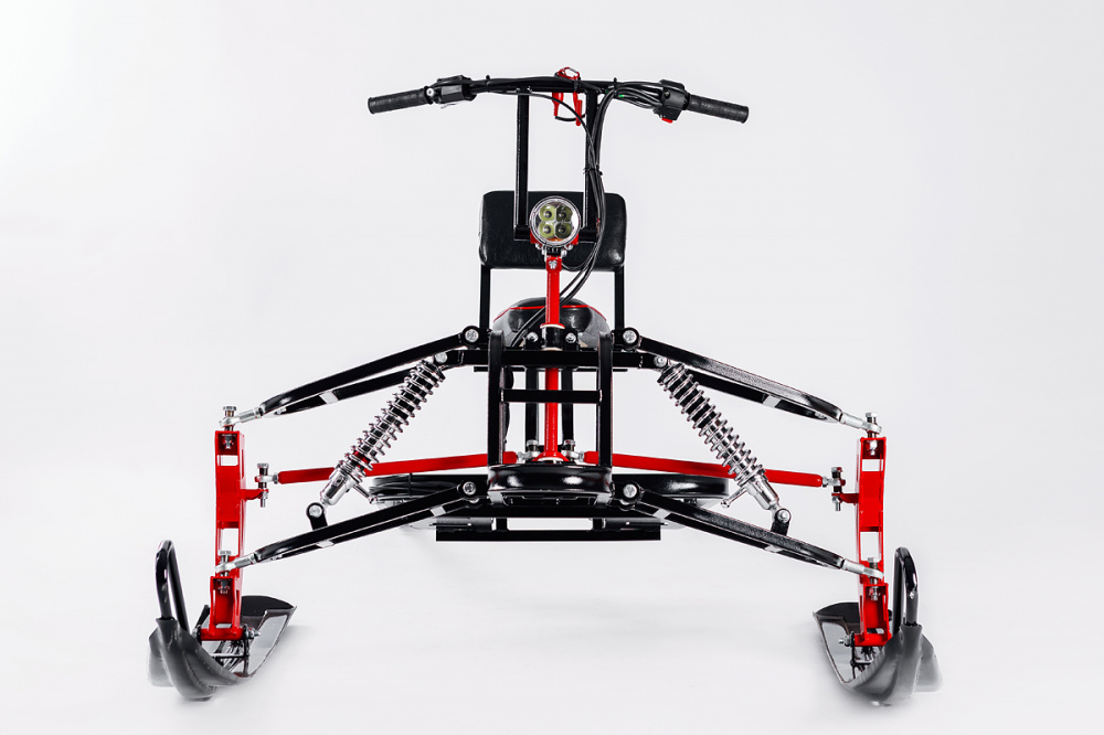 Лыжный модуль IKUDZO с подогревом ручек пластиковые лыжи в Челябинске