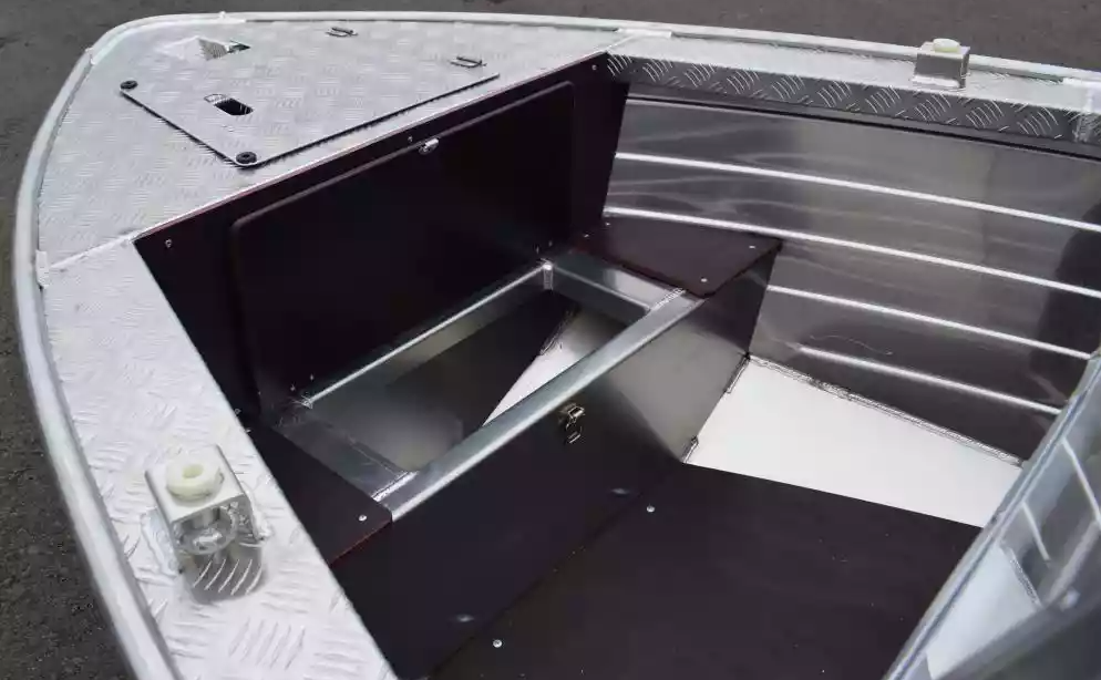 Алюминиевая лодка Wyatboat-390 DCM Увеличенный борт в Челябинске