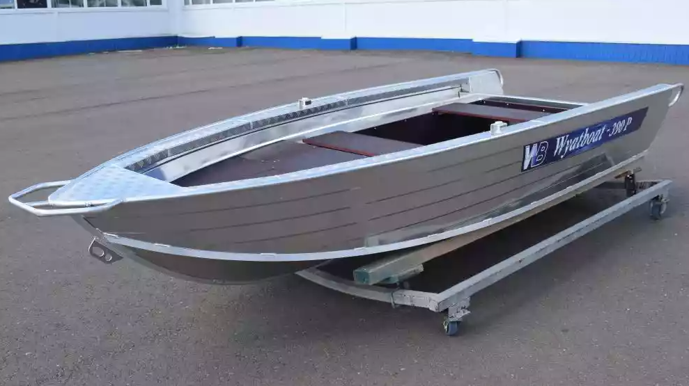 Алюминиевая лодка Wyatboat-390Р Fish в Челябинске
