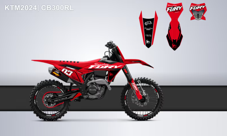 Кроссовый мотоцикл Sanchez Fury CB300RL в Челябинске