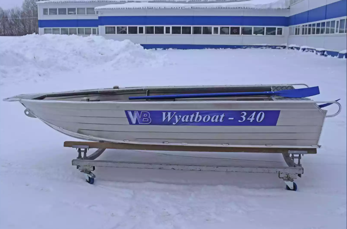 Алюминиевая лодка Wyatboat-340 Р в Челябинске