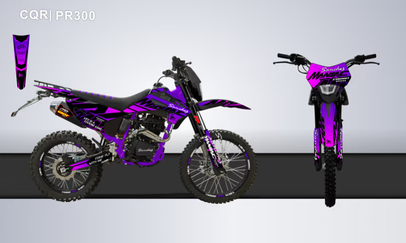 Кроссовый мотоцикл Sanchez Maniac PR300 в Челябинске