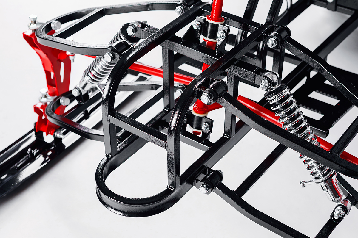 Лыжный модуль IKUDZO TERRAIN с подогревом ручек металлические лыжи в Челябинске