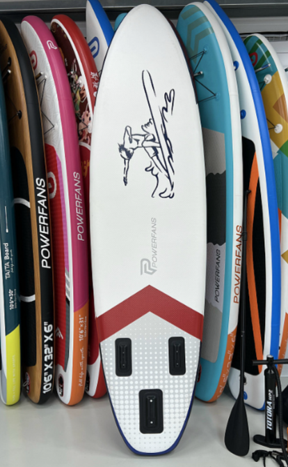 SUP (САП) ДОСКА RAIDEX POWERFANS ITALIAN ICE BLUE 10,6’ (320СМ) в Челябинске