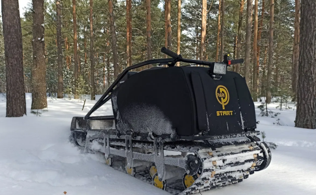 Мотобуксировщик РЫБАК СТАРТ Lifan 15 л.с (тканный капот) в Челябинске