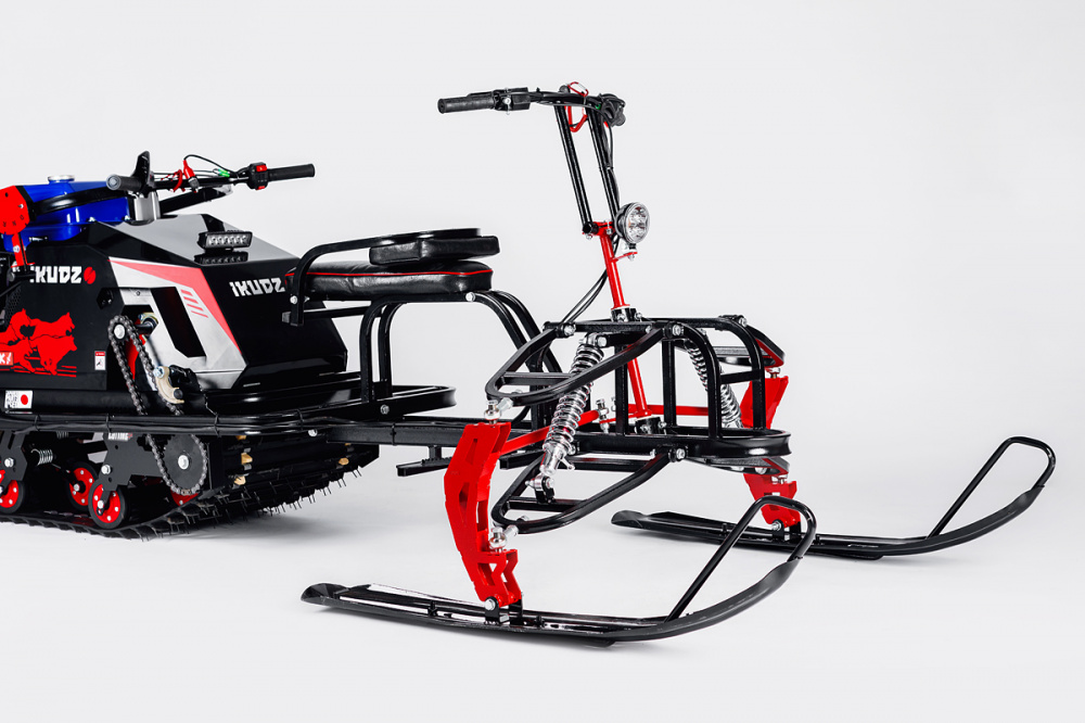 Лыжный модуль IKUDZO TERRAIN с подогревом ручек металлические лыжи в Челябинске