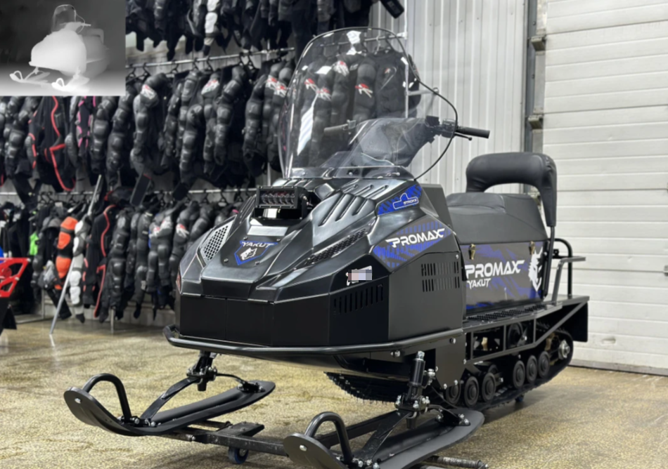 Снегоход PROMAX YAKUT R/К 500 2.0 4T 22 LONG в Челябинске