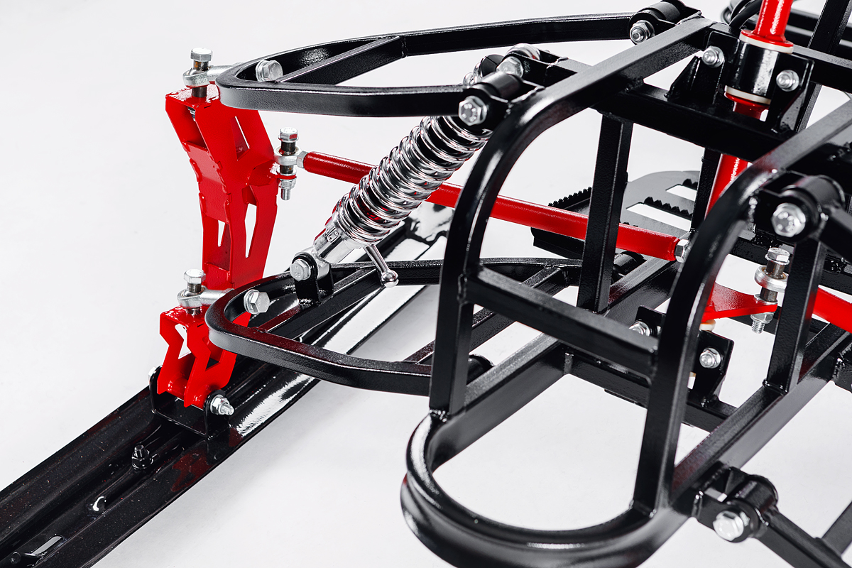 Лыжный модуль IKUDZO TERRAIN с подогревом ручек металлические лыжи в Челябинске