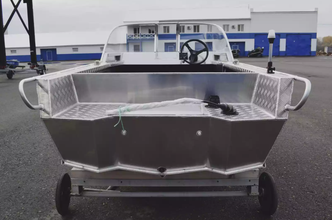 Алюминиевая лодка Wyatboat-390 Pro в Челябинске