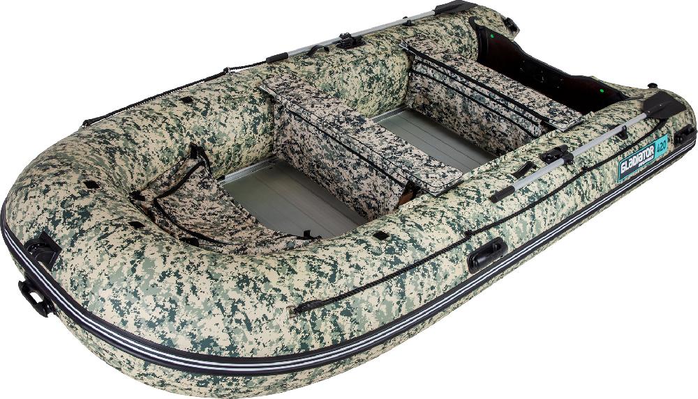 НАДУВНАЯ ЛОДКА GLADIATOR C420AL в Челябинске