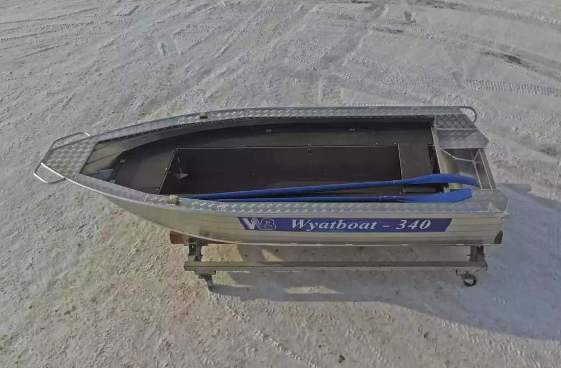 Алюминиевая лодка Wyatboat-340 РМ в Челябинске