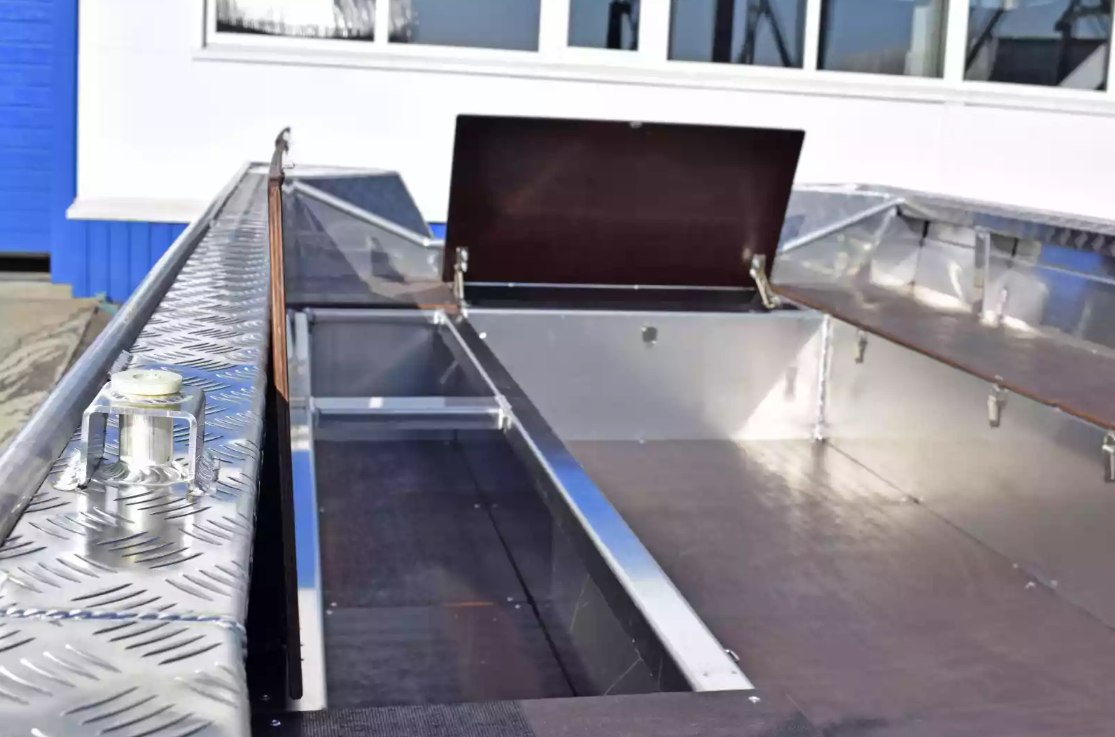 Алюминиевая лодка Wyatboat-490 Jonboat в Челябинске