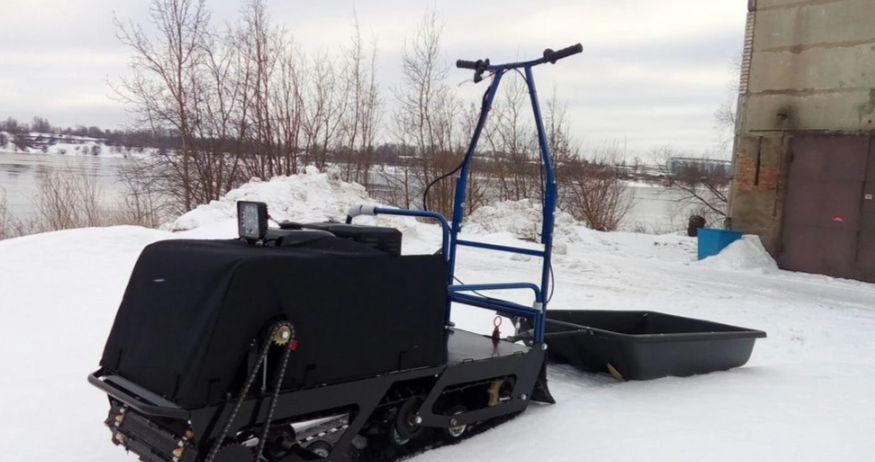 Мотобуксировщик ЮКОН 500 ЛОНГ 18.5 л.с. в Челябинске