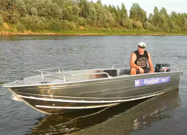 Алюминиевая лодка Wyatboat-460 P в Челябинске