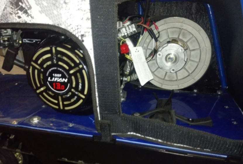 Мотобуксировщик ЮКОН 500 ЛОНГ 18.5 л.с. в Челябинске