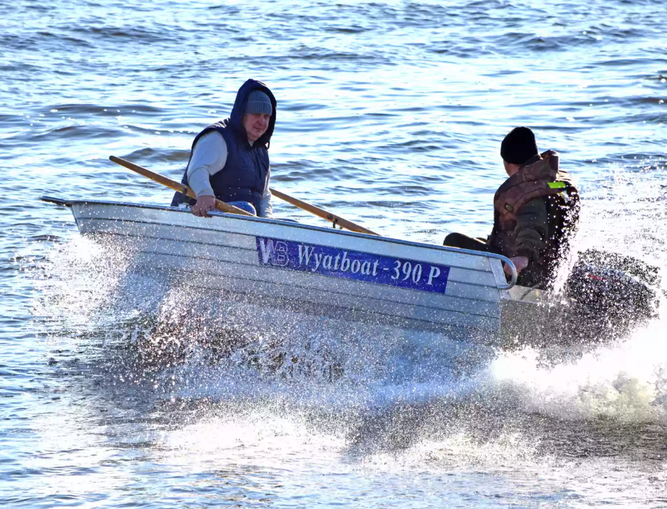 Алюминиевая лодка Wyatboat-390 P в Челябинске