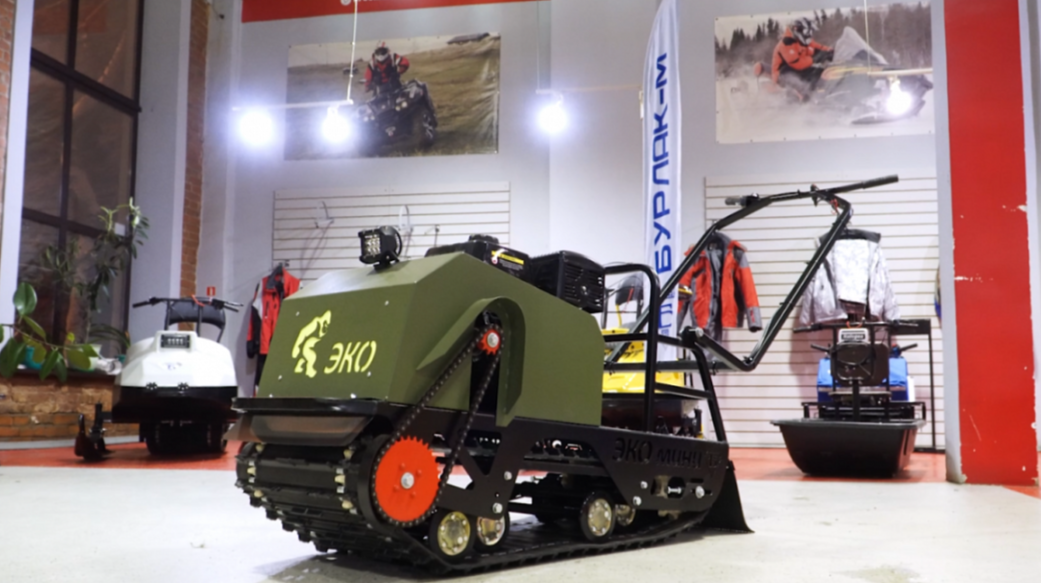 Мотобуксировщик ЭКО-Мини 15 лс (рама цельнометаллическая гнутая) в Челябинске
