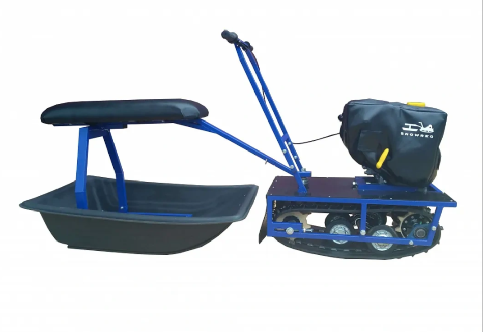 Мини-мотобуксировщик Альбатрос-М с фарой в Челябинске