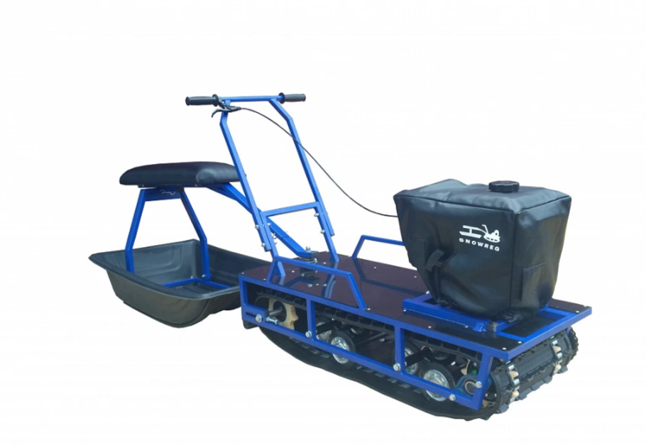 Мотобуксировщик Альбатрос-L 9 с фарой в Челябинске