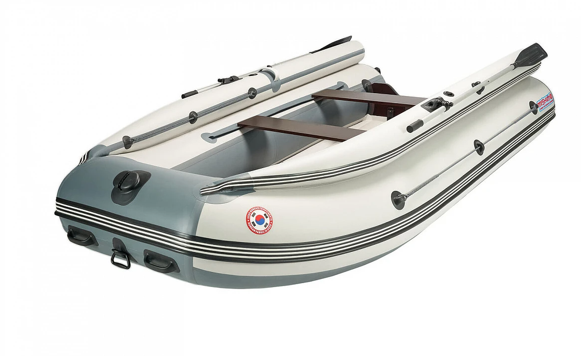 КОМПЛЕКТ ЛОДКА MISHIMO FAMILY LITE 350 + МОТОР 9,9 (15) Л.С. в Челябинске