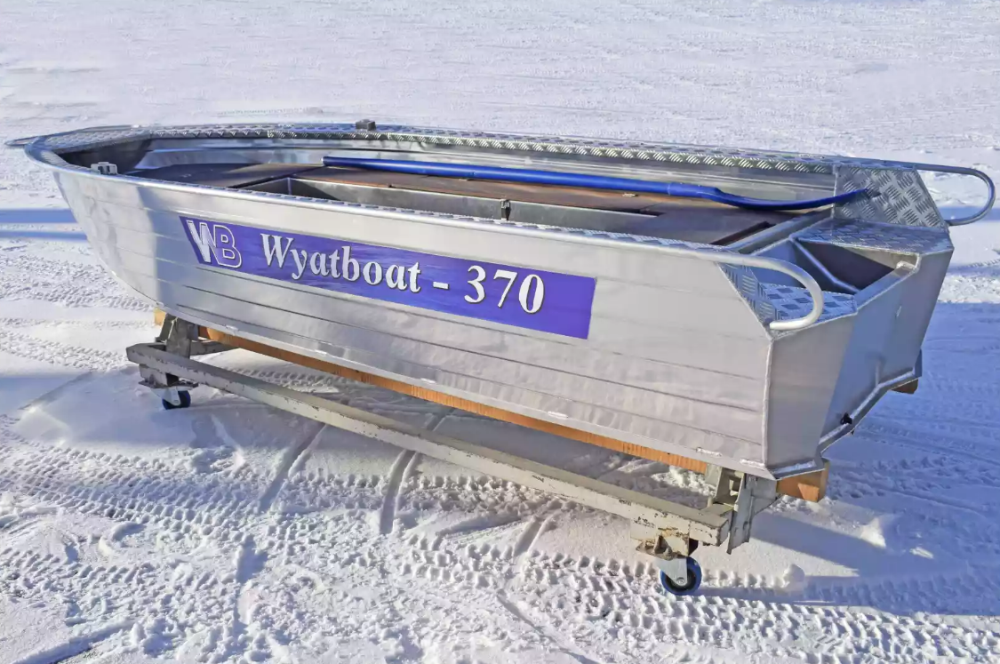 Алюминиевая лодка Wyatboat-370 РМ в Челябинске