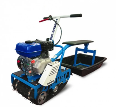 Мотобуксировщик НЕВА МС-1К с санями и сиденьем в Челябинске