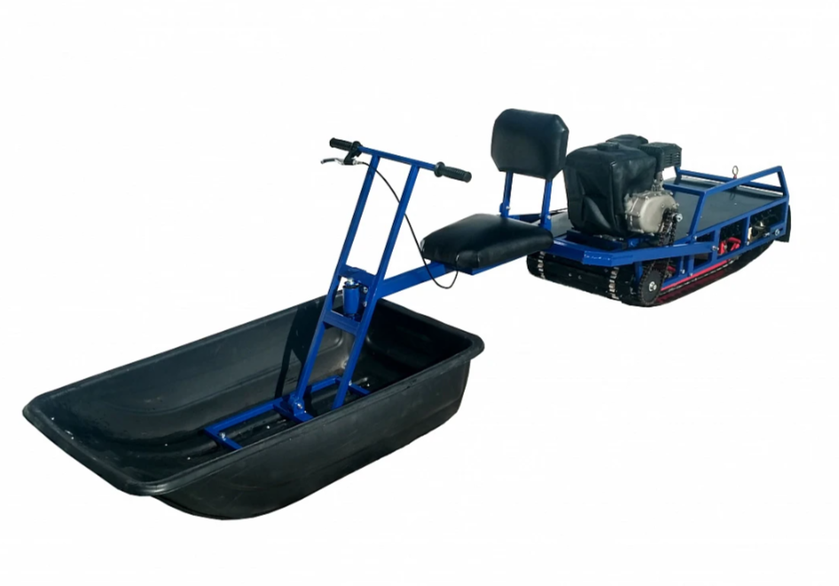 Мотобуксировщик толкач Альбатрос-XL8 с модулем. Без фары, склизы в Челябинске