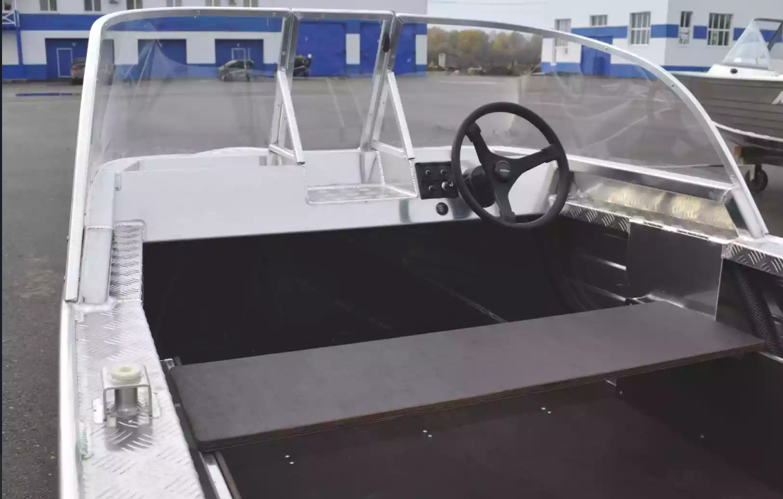 Алюминиевая лодка Wyatboat-390 Pro в Челябинске