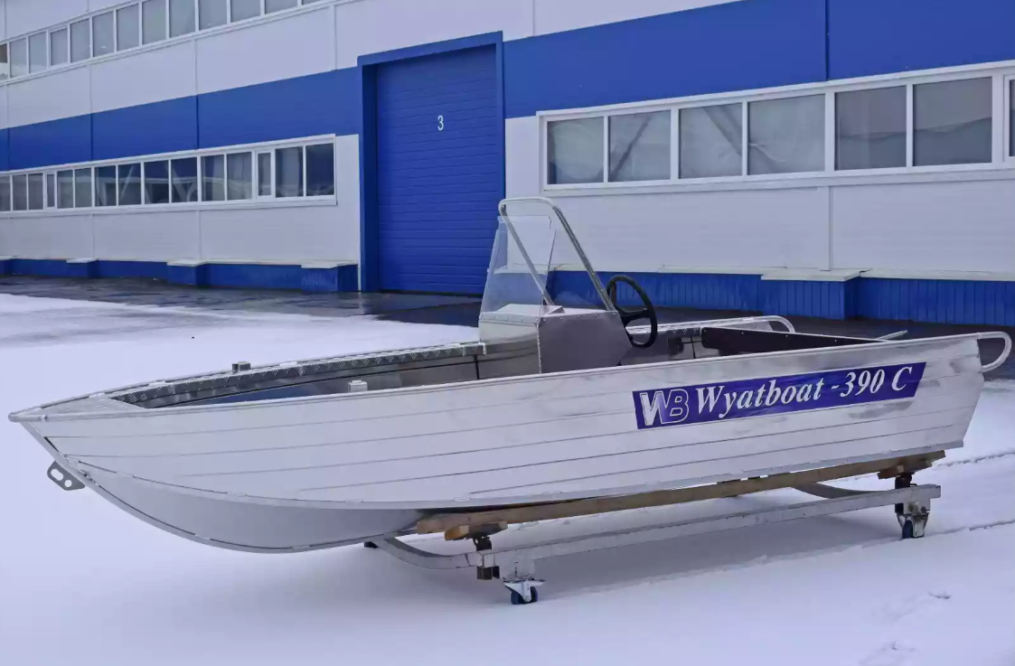 Алюминиевая лодка Wyatboat-390 C в Челябинске