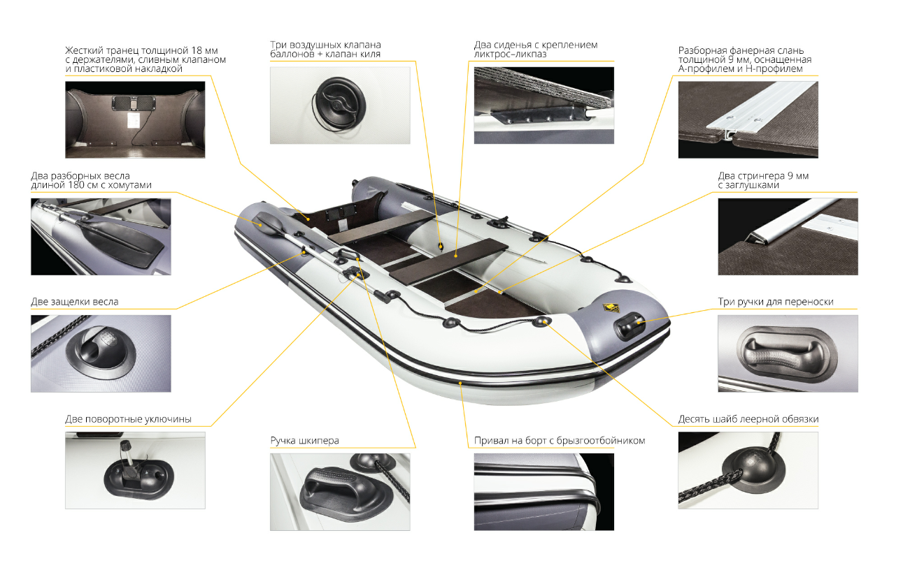Лодка Ривьера Компакт 3600 СК в Челябинске