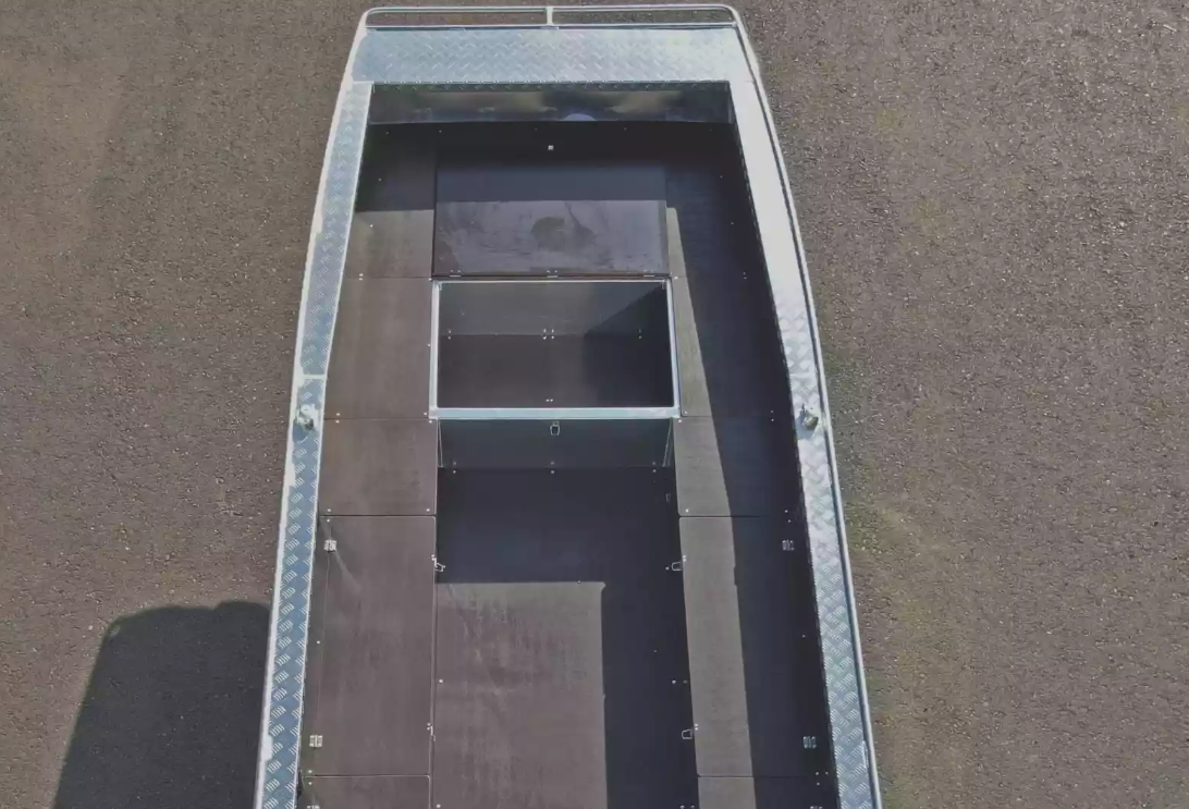 Алюминиевая лодка Wyatboat-490 Jonboat в Челябинске