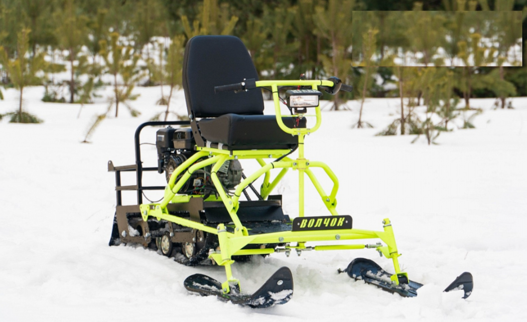 Мотобуксировщик Волчок 6.5 лс, редуктор в Челябинске