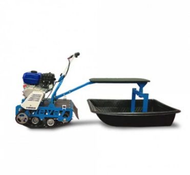 Мотобуксировщик НЕВА МС-1К с санями и сиденьем в Челябинске