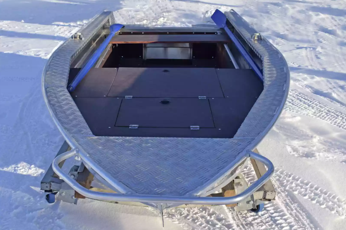 Алюминиевая лодка Wyatboat-370 Р FISH в Челябинске