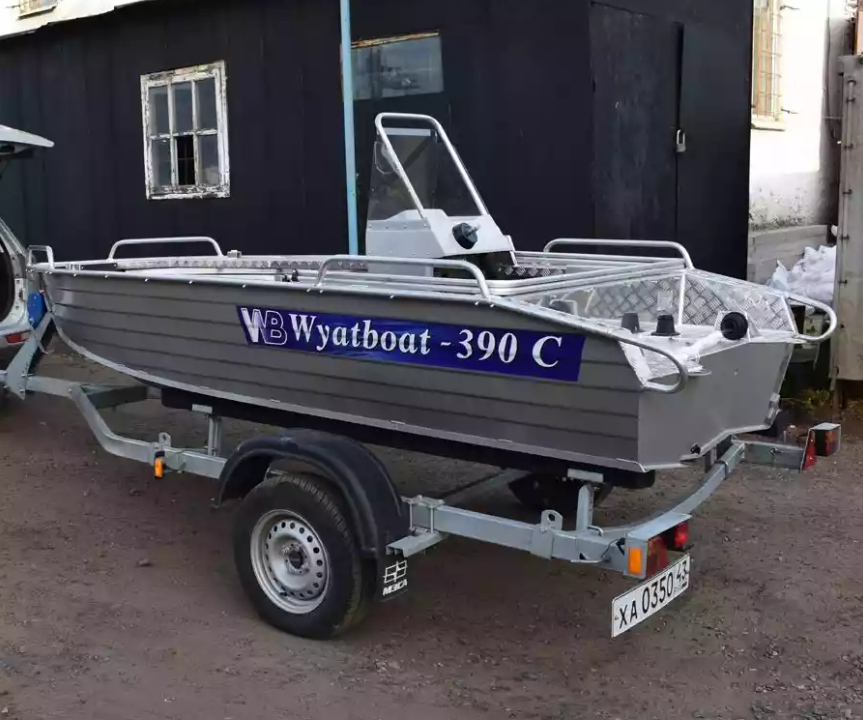 Алюминиевая лодка Wyatboat-390 C в Челябинске
