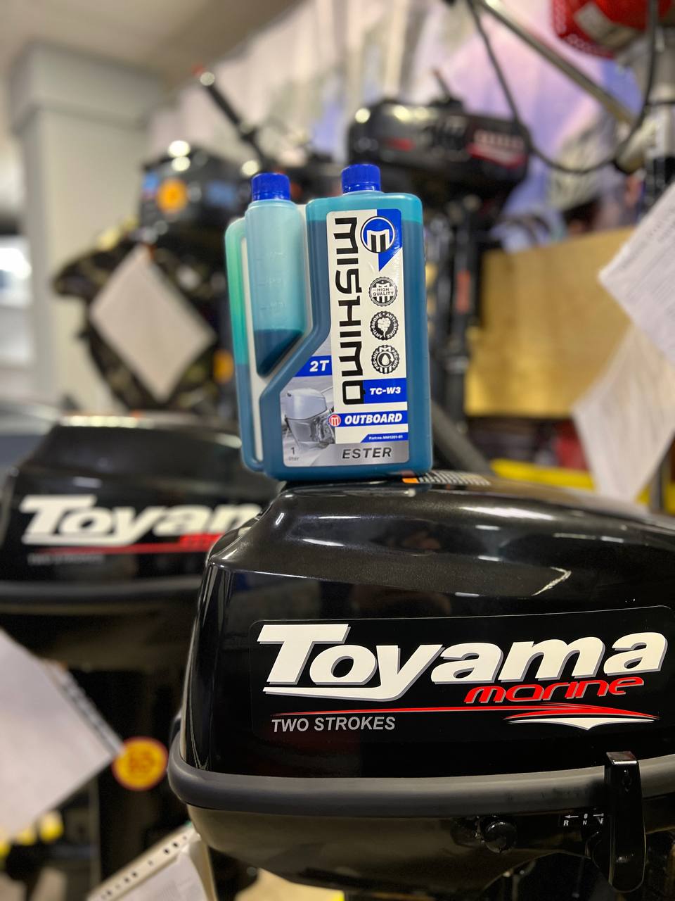 Масло MISHIMO 2T OUTBOARD (ESTER) полусинтетика 1 л в Челябинске