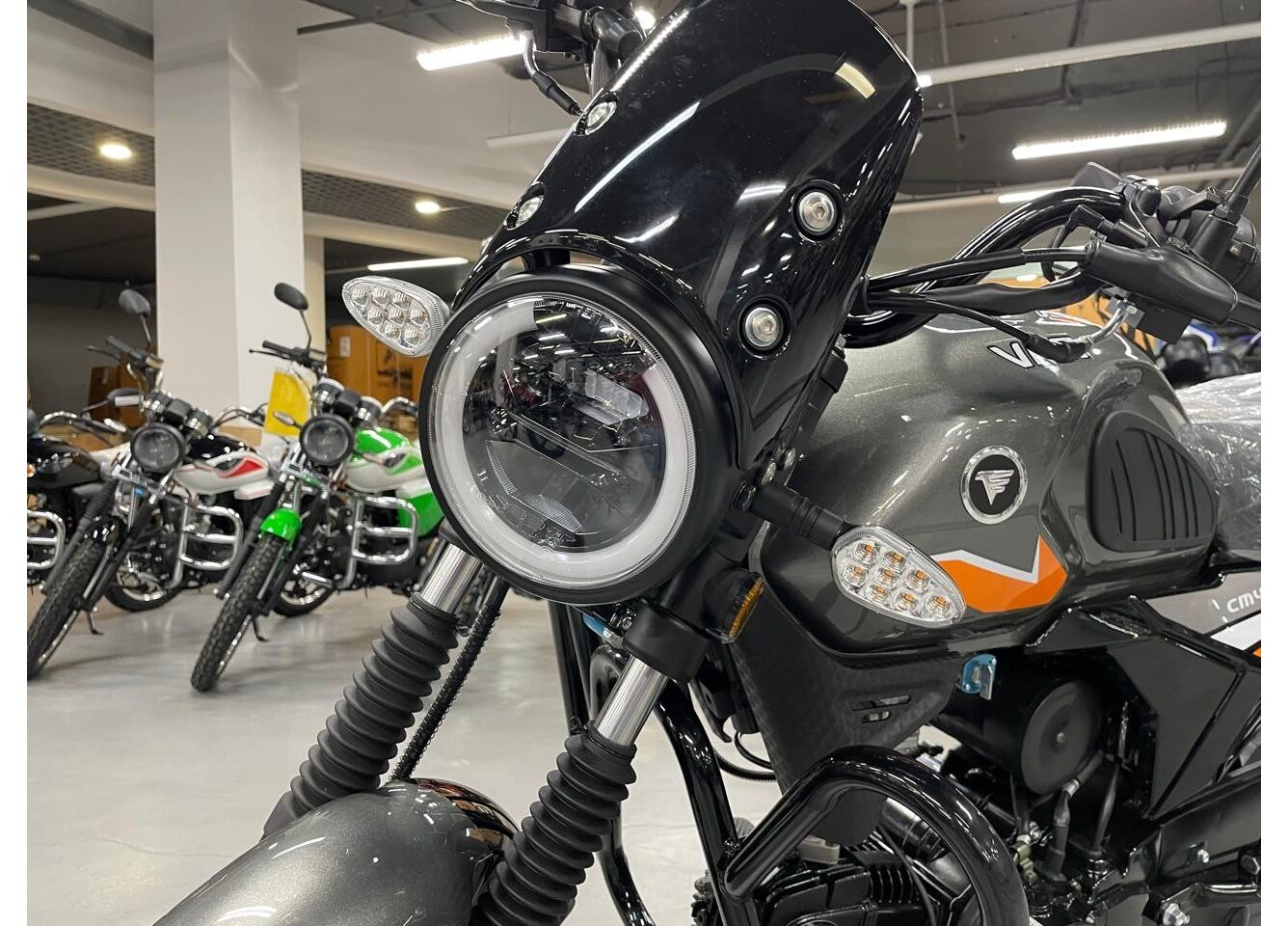 Мопед VMC NOVA 49сс (125сс) Led Full, дисковый тормоз, RKB RATO с баланс. валом, сигнализация в Челябинске