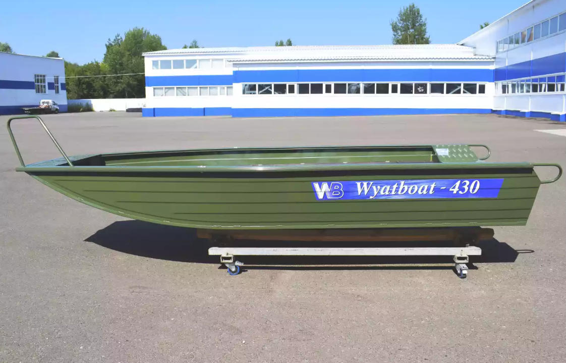 Алюминиевая лодка  Wyatboat-430 Master Fish в Челябинске