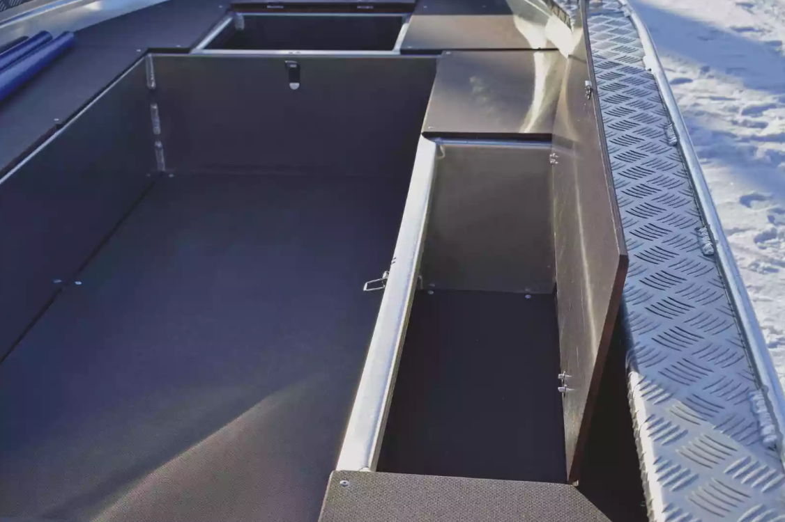 Алюминиевая лодка Wyatboat-370 РМ в Челябинске