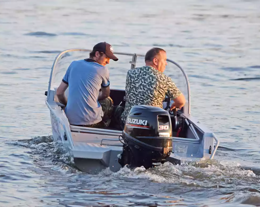 Алюминиевая лодка Wyatboat-390 DCM в Челябинске