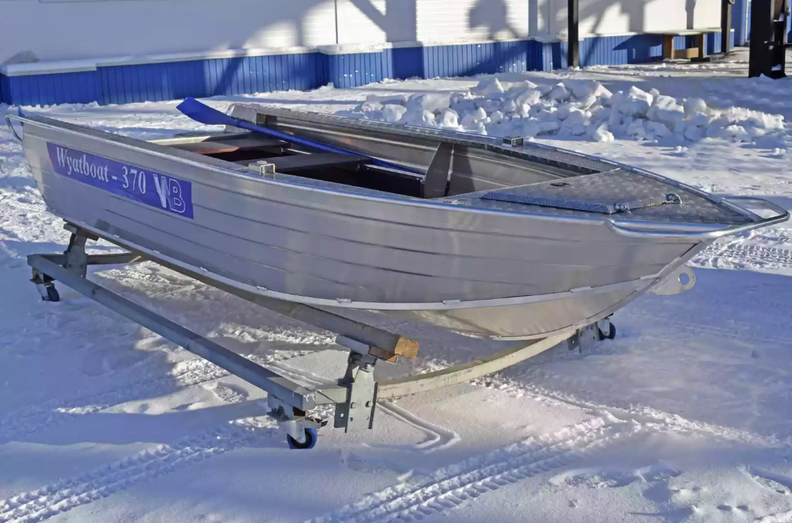 Алюминиевая лодка Wyatboat-370 Р PRO в Челябинске