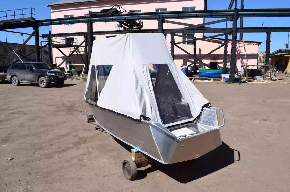 Алюминиевая лодка Wyatboat-390 У в Челябинске
